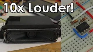 DIY Audio Amplifier for Speakers!