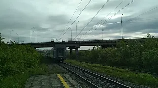 Электровоз ЭП1-046 с Поездом 293С Мурманск-Анапа