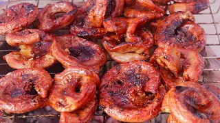 Mukbang Roast Pork intestine Recipe - Cooking Pork Intestine Delicious