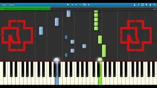 Rammstein - Mutter [Piano Tutorial] (Synthesia)