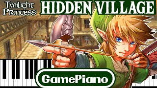 The Legend of Zelda: Twilight Princess, "Hidden Village" on Piano