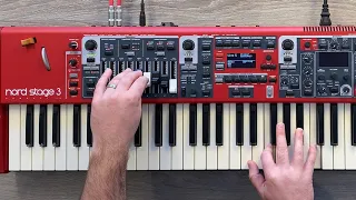 Nord Stage 3 - Organ Section Demo and Overview