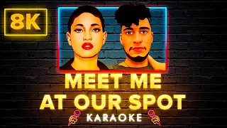 THE ANXIETY, Tyler Cole, WILLOW - Meet Me At Our Spot | 8K Video (Karaoke Version)