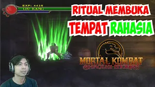 RITUAL MEMBUKA TEMPAT RAHASIA DI MORTAL KOMBAT shaolin monks PS2