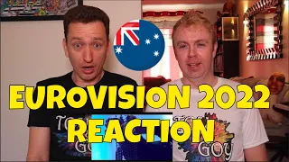 AUSTRALIA EUROVISION 2022 REACTION - Sheldon Riley - Not the Same