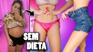 MEU CORPO DEPOIS DA GRAVIDEZ- COMO ESTÁ? | Amanda Domenico