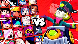 ¡ESTÁ ROTÍSIMO! 🤯 ASÍ ES CHUCK VS TODOS LOS BRAWLERS DEL JUEGO!