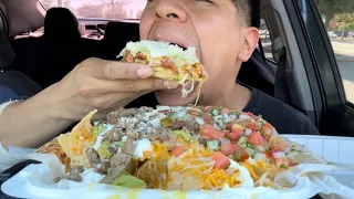 ASMR Carne Asada Nachos + Sope