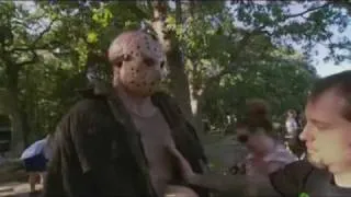 Friday the 13th (2009) Behind the Scenes B-roll Footage w/ soundtrack Part 1