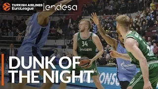 Endesa Dunk of the Night: Jack Landale, Zalgiris Kaunas