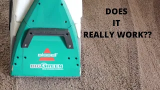 Residential Carpet Cleaning with Big Green