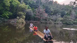 Family first time going overseas. Melbourne to Thailand