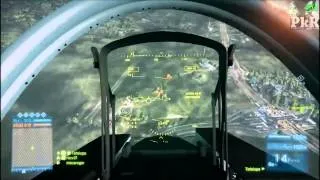 Battlefield 3: Jet Gameplay destroying Choppers-AA-Tanks + Rock