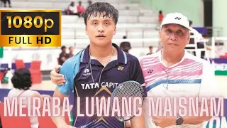 Maisnam Meiraba in All India Senior Ranking badminton Tournament - 2023