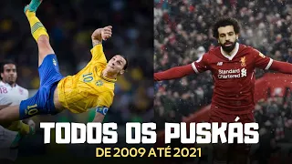 Todos Os Golaços Do Puskás!!! ⚽❤️ De 2009 à 2021.