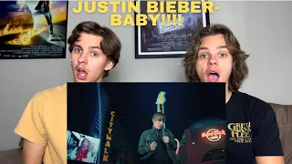 Twins React To Justin Bieber- Baby!!!