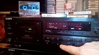 Hardkiss test on the tape... Overcompressing music - recording on the cassette.