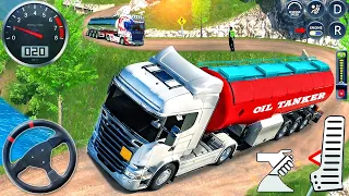 Oil Tanker Truck Driving Simulator 3D - Cargo Truck Offroad Uphill Driver - Android GamePlay