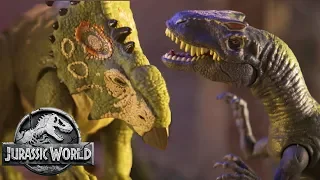 The Dinosaurs Breakout of Lockwood (Sweded) | Jurassic World: Fallen Kingdom | Mattel Action!