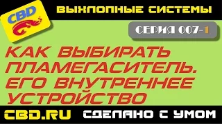 CBD-17-007-01 ПЛАМЕГАСИТЕЛЬ. ЕГО ВНУТРЕННЕ УСТРОЙСТВО.