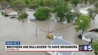 Kansas floods after major rainfall