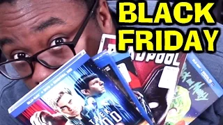 BLACK FRIDAY DVD HAUL 2016 - Cartoons, Movies & TV