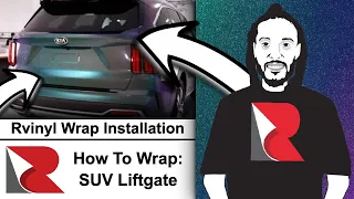 Learn How to Wrap an SUV Liftgate in Six Minutes