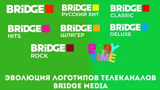 Эволюция логотипов телеканалов Bridge Media
