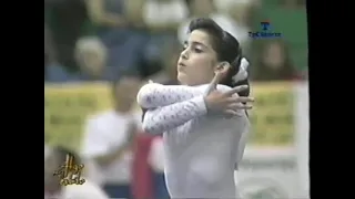 1997 Pan American Gymnastics Championships - Daniele Hypólito (BRA) FX EF