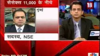 Pehla Sauda - Sensex Crashes below 11,000