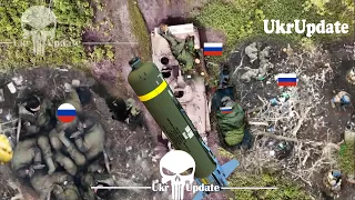 Ukrainian drones drop bombs on Russians in trenches, Ukrainian Forces Thwarted The Russian Advance