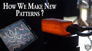 Watch us Forge a Brand New Production CopperMai Damascus pattern!