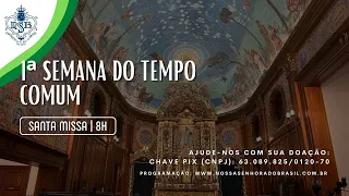 Missa ao vivo (Quinta 12/01/2023) às 8h online – Nossa Senhora do Brasil