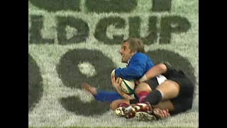 Rugby World Cup 1999 - All Blacks vs France - Semi Final.  Highlights from the match.