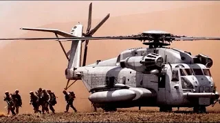 Helicopters 101st Airborne Soldiers Disembarking From Black Hawk Helicopters