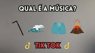 ADIVINHE A MÚSICA DO TIK TOK COM EMOJIS | DESAFIO MUSICAL