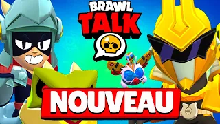 NOUVEAUX BRAWLERS, PLEINS DE SKINS GRATUIT | BRAWLTALK mise à jour BRAWL STARS