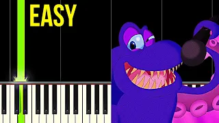Kraken Song - Hotel Transylvania 3 Theme - Easy Piano Tutorial For Beginners - Learn to play Piano