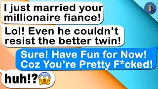 【Apple】 My Estranged Twin Sister Kissed My Fiance and Stole his Car Pretending to be Me!