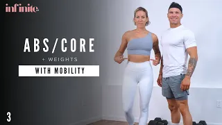 30 Min ABS & CORE with WEIGHTS | + MOBILITY | No Repeat