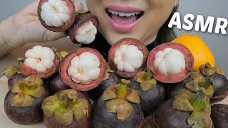 ASMR *Simple Sounds* Mangosteen Queen of Fruits Juicy & Peeling Eating Sounds | N.E Let's Eat