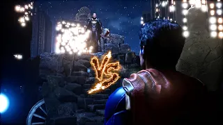 Black Adam VS Superman Full Fight