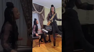 Cardi B - Up - Piano & Saxophone Cover by Ashley Keiko