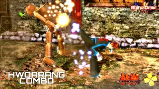 TEKKEN 6 PSP HWOARANG COMBO