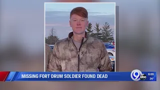 Update: Missing Fort Drum soldier found dead