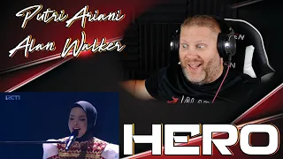 Alan Walker X Putri Ariani - Hero | TIKTOK AWARDS INDONESIA 2023 | REACTION