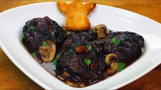 Coq Au Vin - Chicken Braised in Red Wine