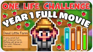 Surviving One Year in The One Life Challenge *SUPER HARD MODS* - The Movie