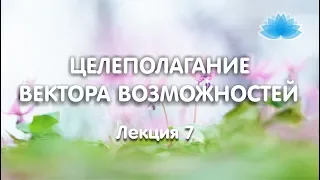 Софоос. Лекция 7. Целеполагание, вектора возможностей