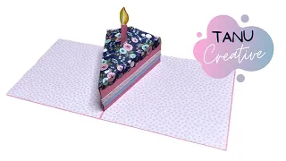 DIY Pop Up Cake Card | Birthday Card Tutorial